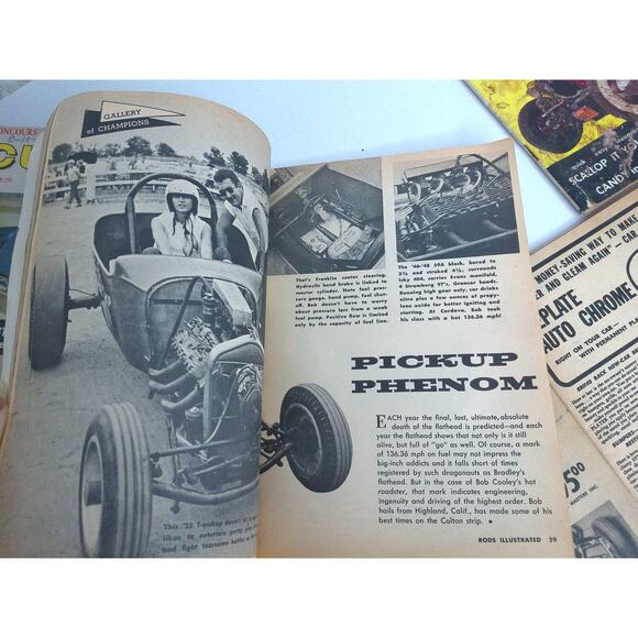 Vintage Custom Rodder Rods Illustrated Rodding Restyling Car Craft Magazines - Picture 10 of 14